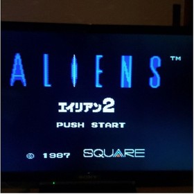 Nintendo Famicom Disk System Alien 2 Promo Game Tested Very Rare Collectible