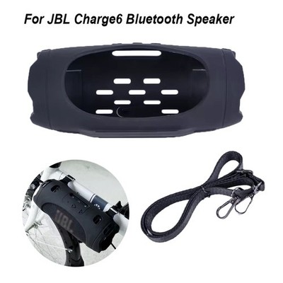 Silicone Case for JBL Charge 6 Portable Bluetooth Speaker Protective Cover