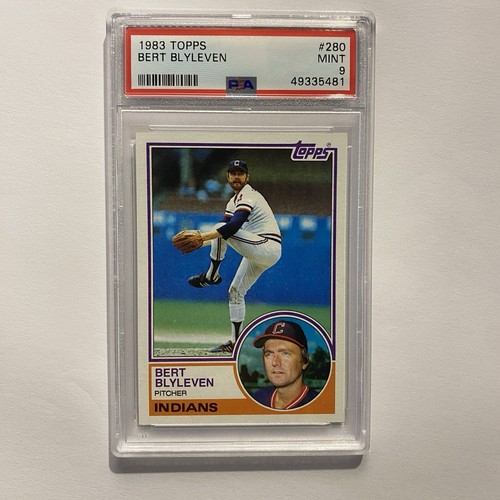 1983 Topps Bert Blyleven #280 PSA 9 MINT
