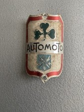 Plaque de cadre Automoto Vélo Ancien Course Vintage Eroica 1950’s 🇫🇷