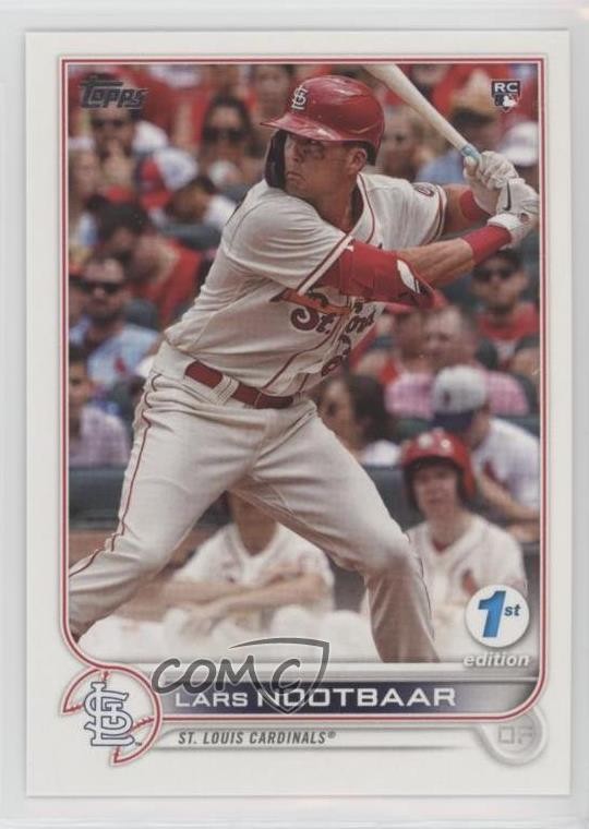 2022 Topps Series 1 1st Edition Lars Nootbaar #58 yi5