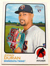JHOAN DURAN ROOKIE • 2022 Topps Heritage #693 • SHARP PHILLIES RC!!!
