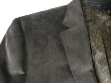 Chaps Sport Coat Mens 42 L Brown Thin Well Corduroy Button Blazer Casual Jacket