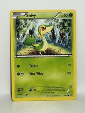 Snivy 1/114 Pokemon Card TCG Black And White Non Holo LP