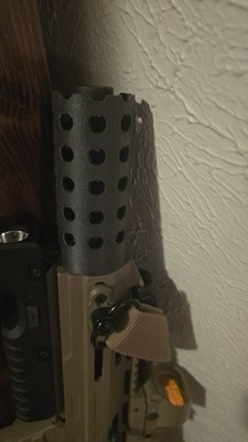 Tokarev TBP12 Heat Shroud PPS-CF 3D Printed Clamp Mount 104mm x 45mm #Tokarev,