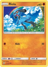 Riolu (115) 115/236 Common SM - Unified Minds Pokemon TCG Card NM