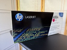NEW HP Magenta CE271A Toner Cartridge 650A for CP5525, M750, 15K Pages