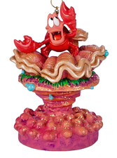 Disney Parks 2023 Little Mermaid - Sebastian Singing Sketchbook Ornament NIB