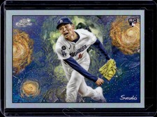 2025 Topps Cosmic Chrome Roki Sasaki Stars in the Night RC Rookie #STN-3 Dodgers