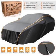 Image of 6 Layer Heavy Duty Waterproof Car Cover PEVA &Cotton Cover Rain Snow UV Protect