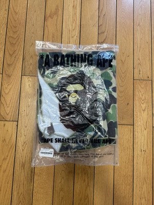 Bape Bathing Ape CAMO TOWEL w/ OG Bag Accessory