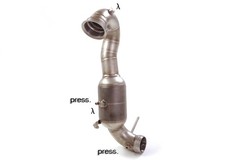 Ragazzon Frontpipe + Sport-Kat Mercedes GLA45 AMG X156 Ragazzon Frontpipe + Sport-Kat Mercedes GLA45 AMG X156