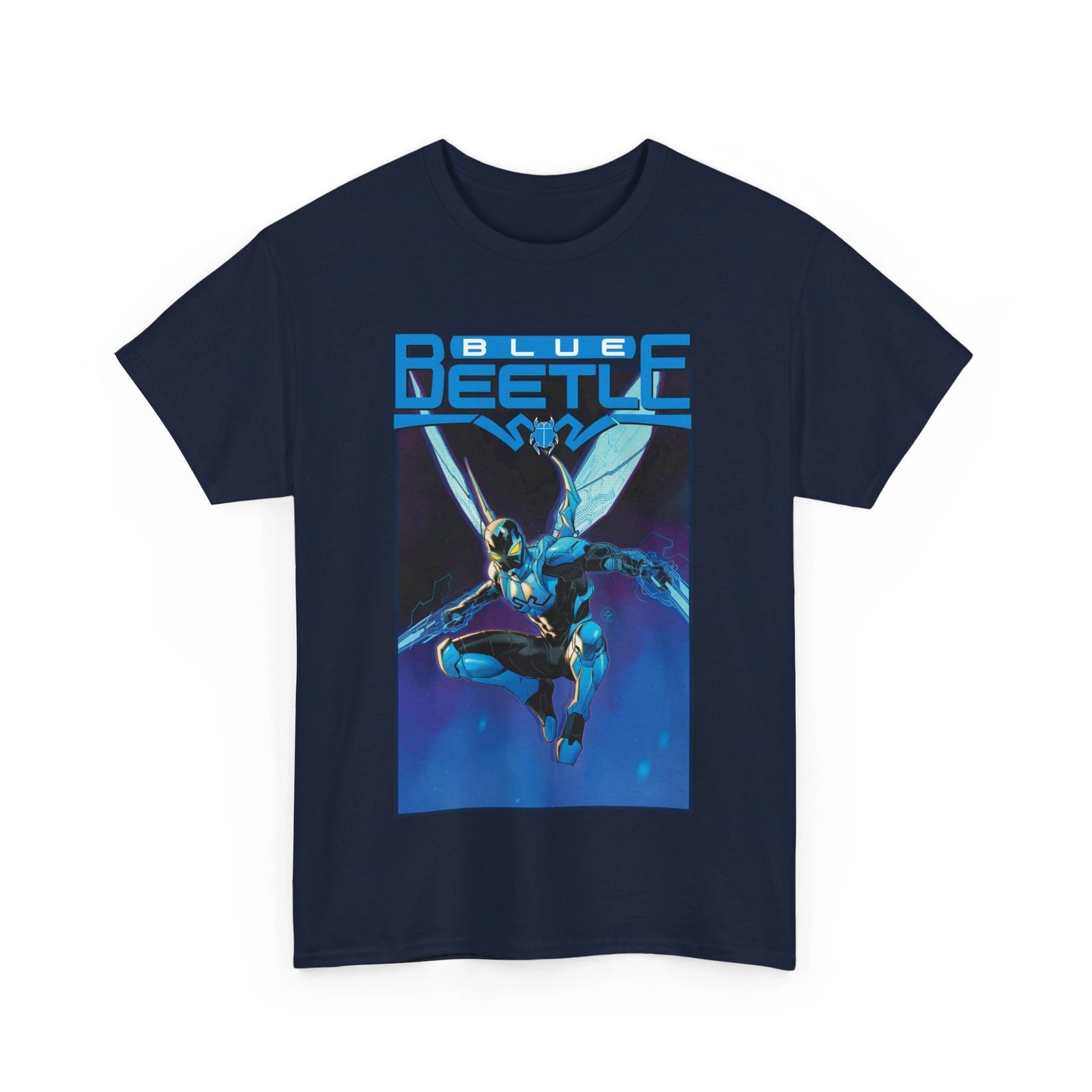 Blue Beetle T-Shirt - Dan Mora Art - Jaime Reyes - DC Comics