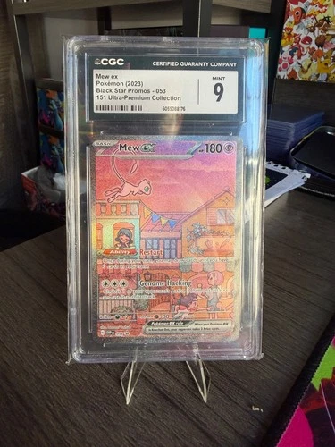 Mew ex 053 Sv: Scarlet & Violet Promo CGC 9