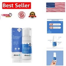 Hydrating 3% AHA-BHA Foaming Face Wash for Clear Skin - 3.38 Fl Oz Bottle