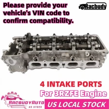 Cylinder Head 4 Port for Toyota 3RZFE Tacoma AT MT 2WD 4WD 2011 2002 2003 2004
