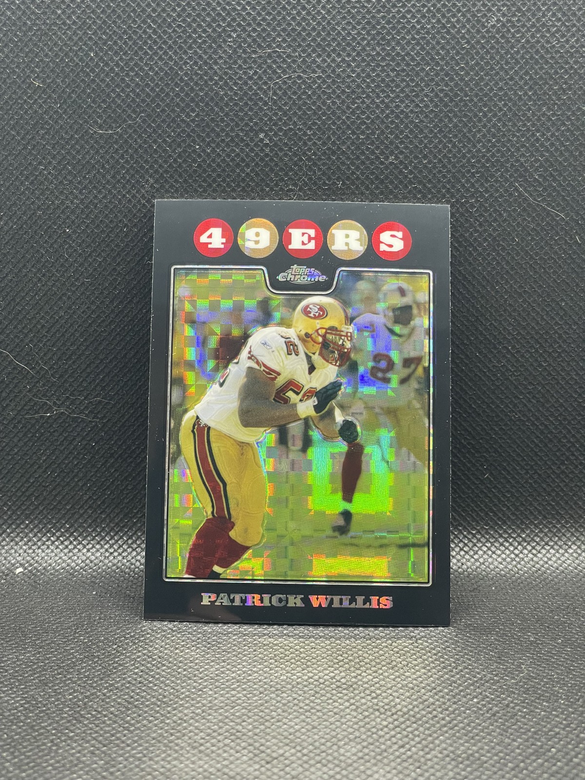 2008 Topps Chrome Patrick Willis #TC113 X-Fractor 49ers