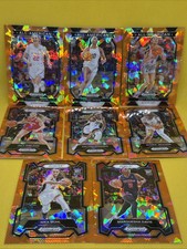 (8)✨2024 Panini Prizm Draft Picks Orange Ice PRIZM RC Reese,Brink,Sheldon,Muhl..