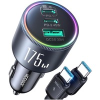 Usb C LadegeräT, 3-Port, 175W, Schnellladen, Gan, Pd 100W, Qc 3.0, Auto