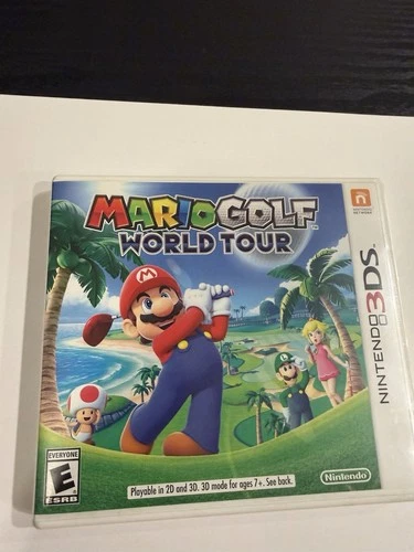 Mario Golf: World Tour Nintendo 3DS Authentic Free Shipping
