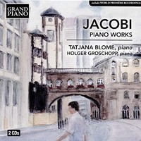 Wolfgang Jacobi - Piano Works - Cd - G4Z