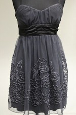 BCX Junior Homecoming Dress, Size: 5, Gray  Black, Good Condition