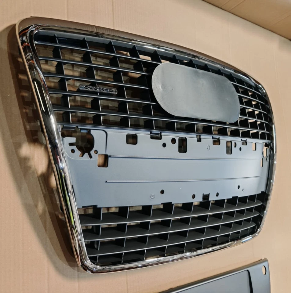 NEW AUDI A8 S8 D3 4E 2005 -2009 FACELIFT CHROME FRONT GRILL 4E0853651 4E0853653 - Image 3 of 4