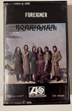 Foreigner Self Titled 1977 Atlantic 19109 Cassette Tape Rock