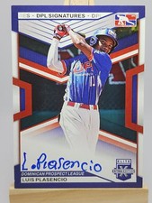 Luis Plasecncio 2023 Elite Extra Edition DPL Signature DPS-LP Auto Dominican