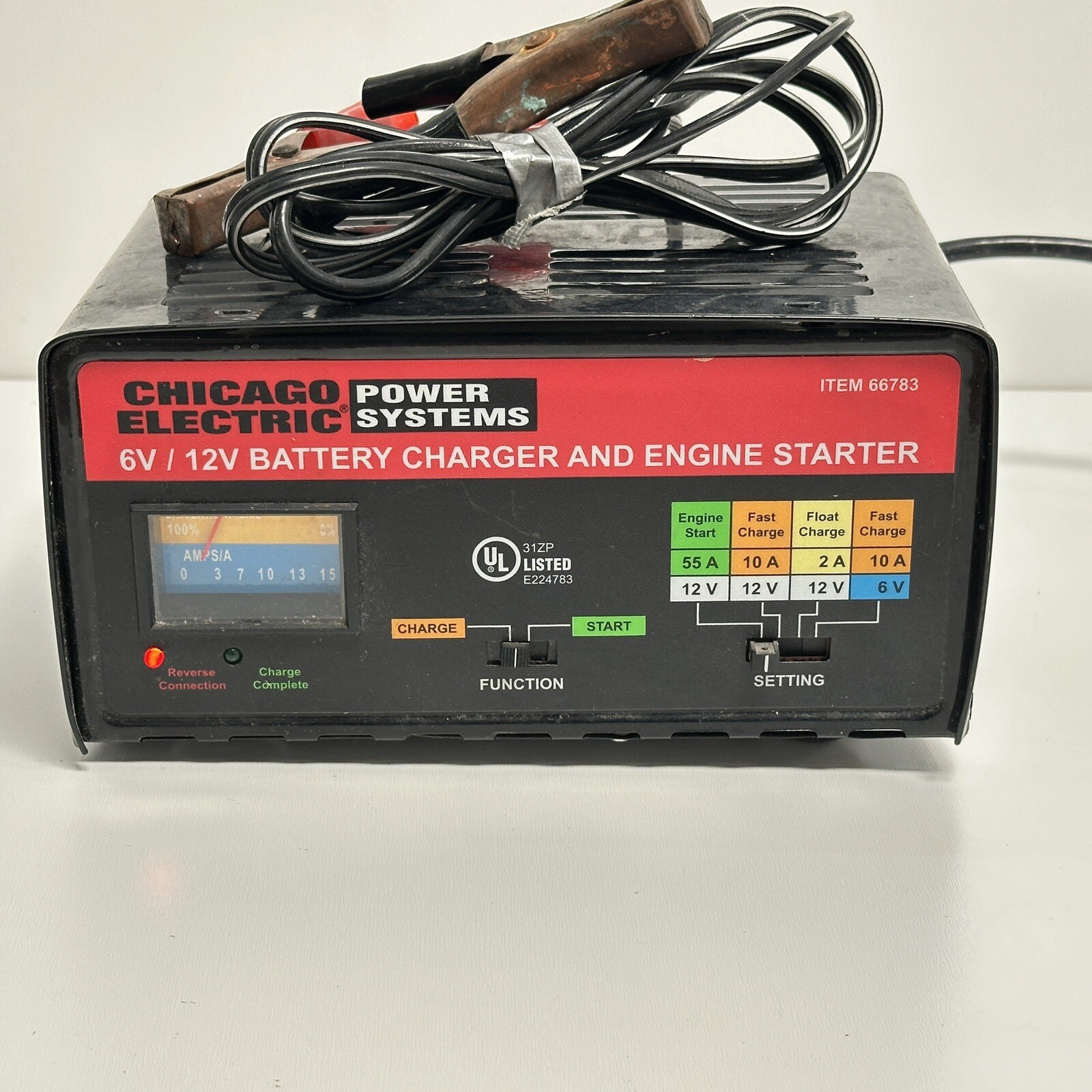 Chicago Electric Battery Charger and Engine Starter eBay