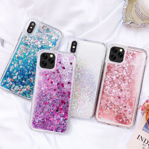 Glitter Case for iPhone 16 15 14 13 12 11 Pro Max 8 7 Plus X XR Shockproof Cover - Picture 11 of 16