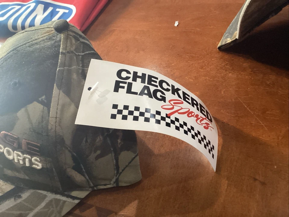 DODGE MOTORSPORTS RAM Camuflaje GORRA SOMBRERO NUEVO CON ETIQUETA CARGADOR VINTAGE RAM NHRA Hemi Foto 4 de 4