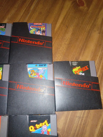 Nintendo Nes Video Game Lot of 8:TMNT, Little Nemo,  Urban Champion, Baseball