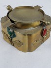 Nice vintage chinese brass ash tray, unusual — photo 3