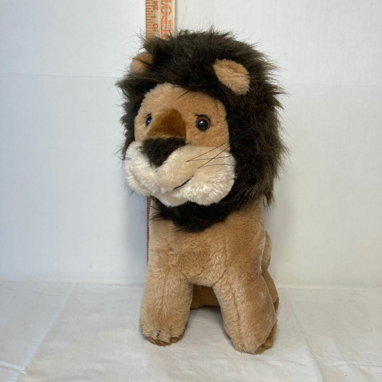 Vintage Plush Beauty products Lion Wallace Berrie Toy Animal 13