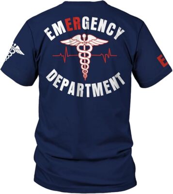 Personalized Emergency Department Shirt, Emergency Room Tshirt, ER