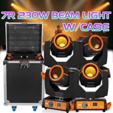 7R 230W Moving Head Light RGBW Stage Lighting LED DMX Beam Disco DJ Show w/Case