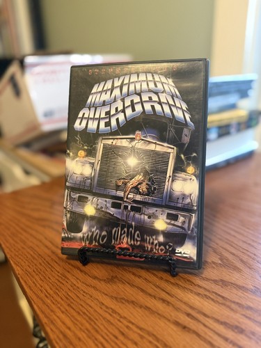 Maximum Overdrive DVD 1986 Emilo Estevez Stephen King Horror with Insert - Picture 6 of 10