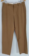 Steven Alan Japan brown chino formal wool blend pants 32x28