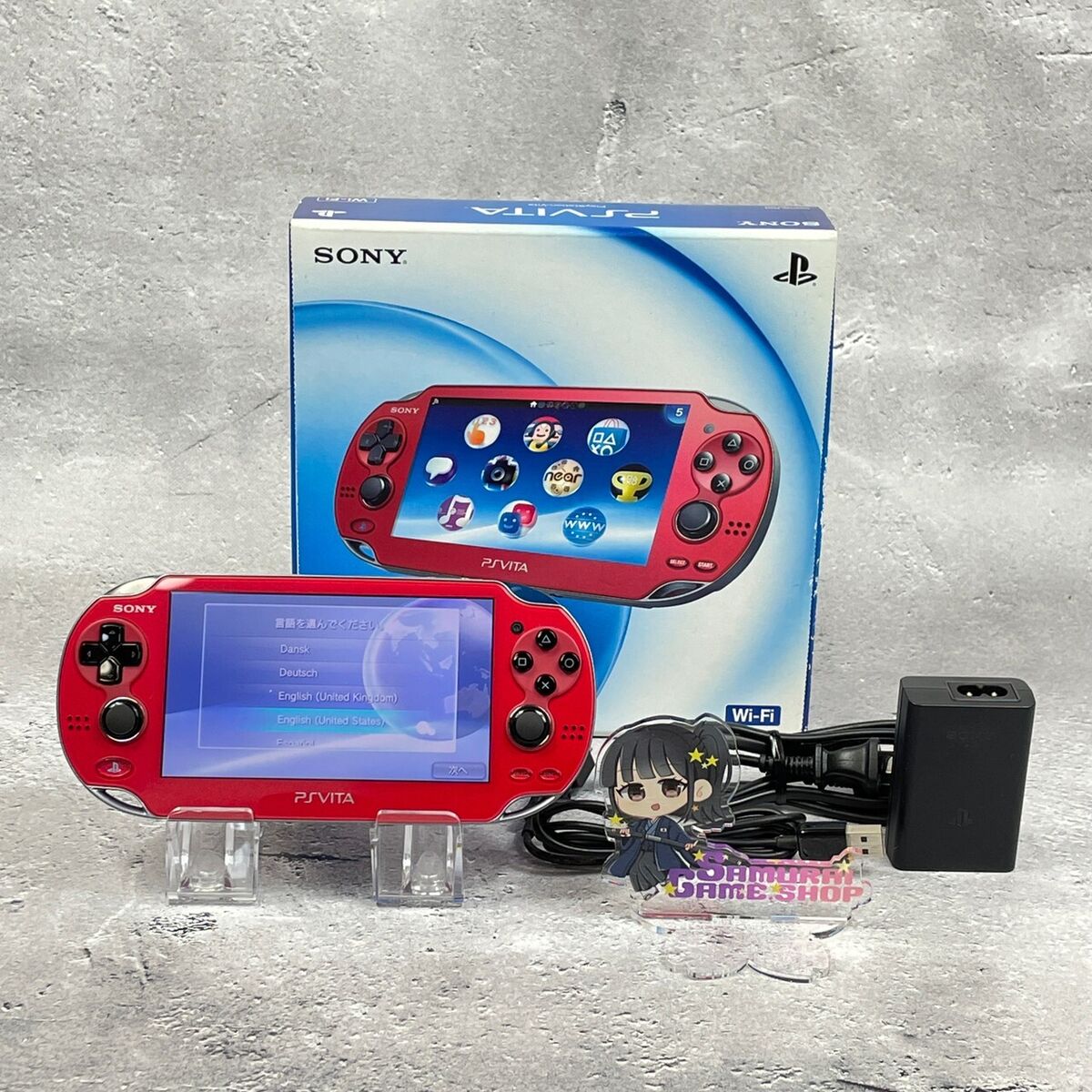 PS Vita PCH-1000 Sony Playstation Console Accessory Complete Box Set  Excellent