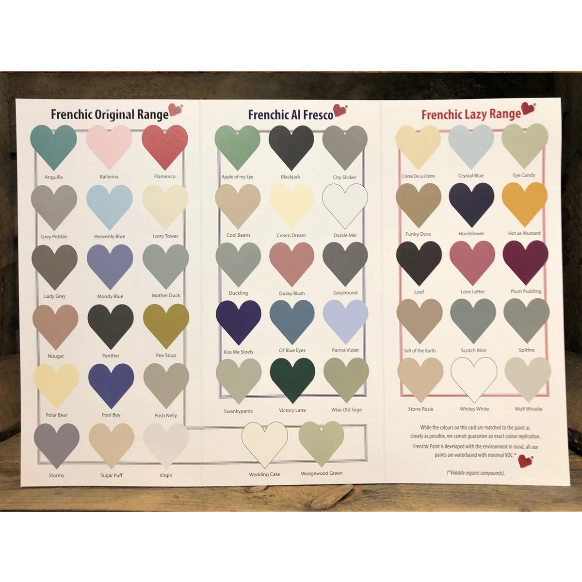 Frenchic Lazy Range Chalk Mineral Paint 250ml 750ml OFFICIAL STOCKIST FREEPOST