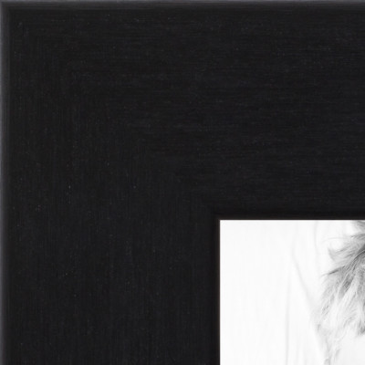 ArtToFrames Custom Picture Poster Frame Black Steel Style 1.25'' Wide