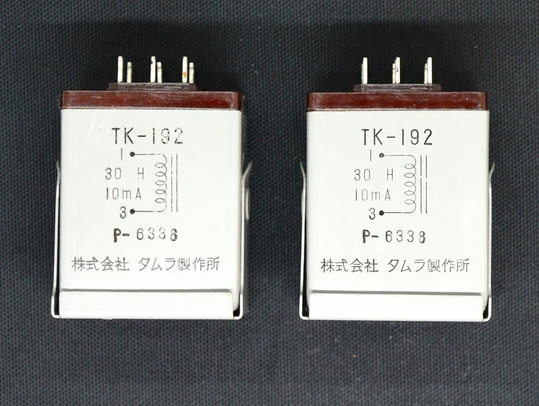 TAMURA TK-192 TAMRADIO Choke Coil Transformer NEW JAPAN 10mA 30H