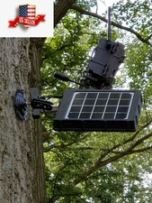 Solar Panel Power Charger for 4G Hunting Cameras including Spypoint and more!!!!