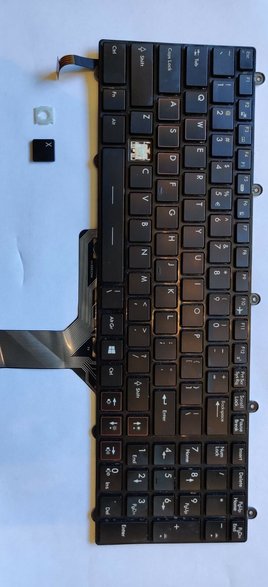 Replacement KEY and clip MSI IBuyPower GT60 GT70 GX60 GX70 GE60