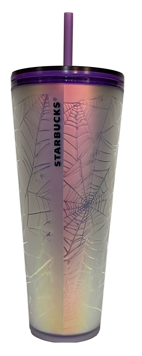 HTF Starbucks Halloween 2021 Purple and Frosted White