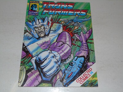The TRANSFORMERS ''Autumn special'' Comic - Date 1989 - UK Marvel Paper Comic