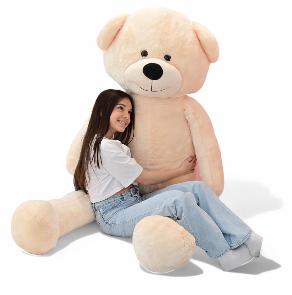XXL Teddybär Plüsch Kuschel Teddy Bär Valentinstag Geschenk XL 220 ROSA