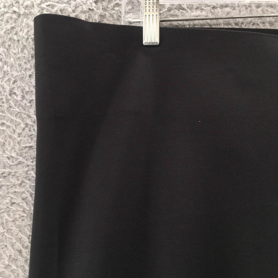 Worthington Pull On Straight Leg Ankle Pants Womens 2X (actual 45x27) Black NEW - Image 4 of 4