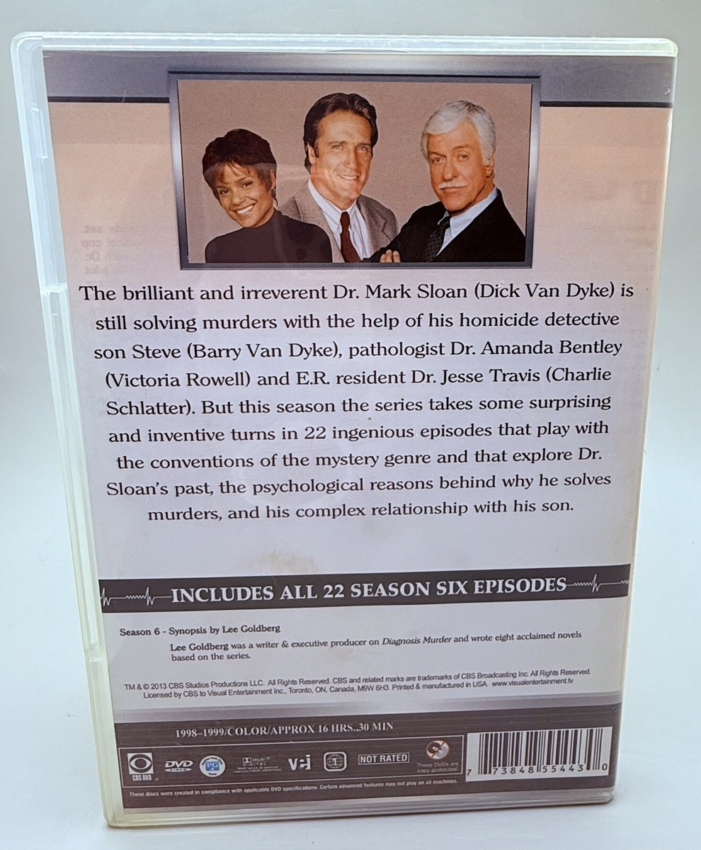 Diagnosis Murder The Complete First Season DVD set | eBay